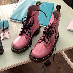 Pink doc martens
